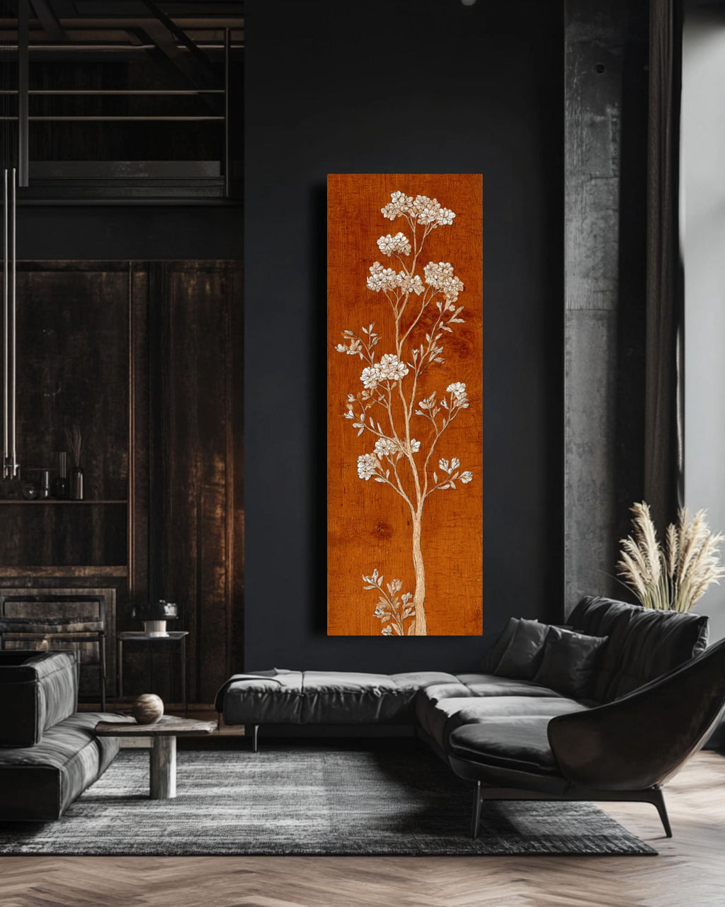 Egyptian Tree of Life Print: Middle Eastern Wall Art Canvas Wall Art – Modern Decor Print