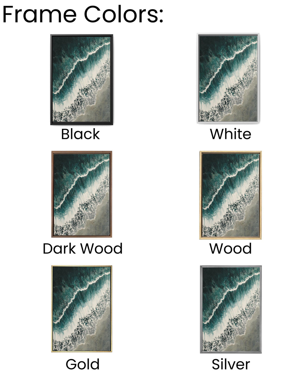 Abstract Arctic Coastal Aerial Wall Art | Minimalist Canvas Print