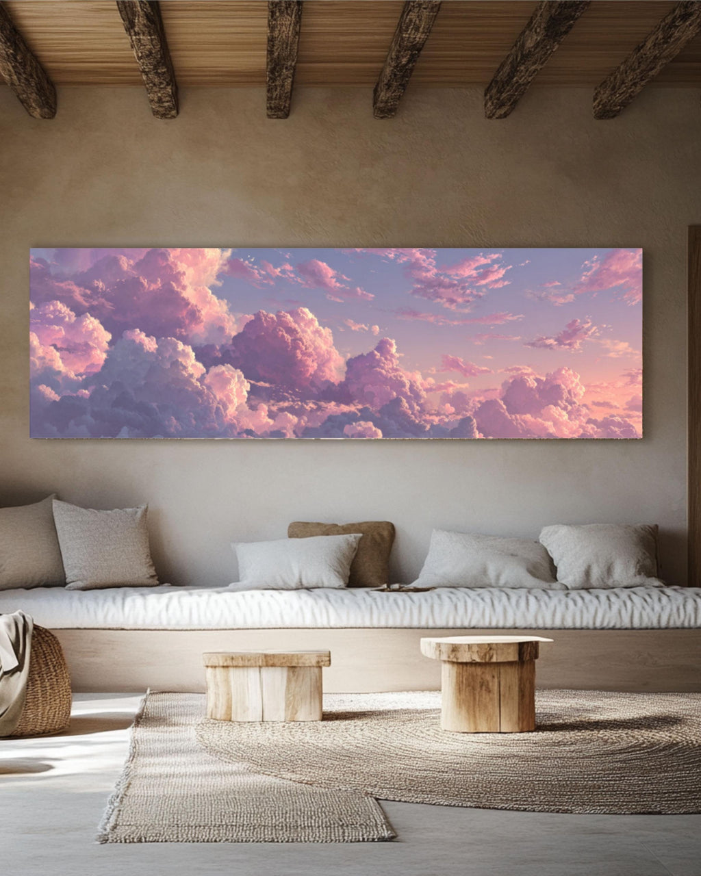 Pastel Anime Cloud Art | Pink & Purple Sky