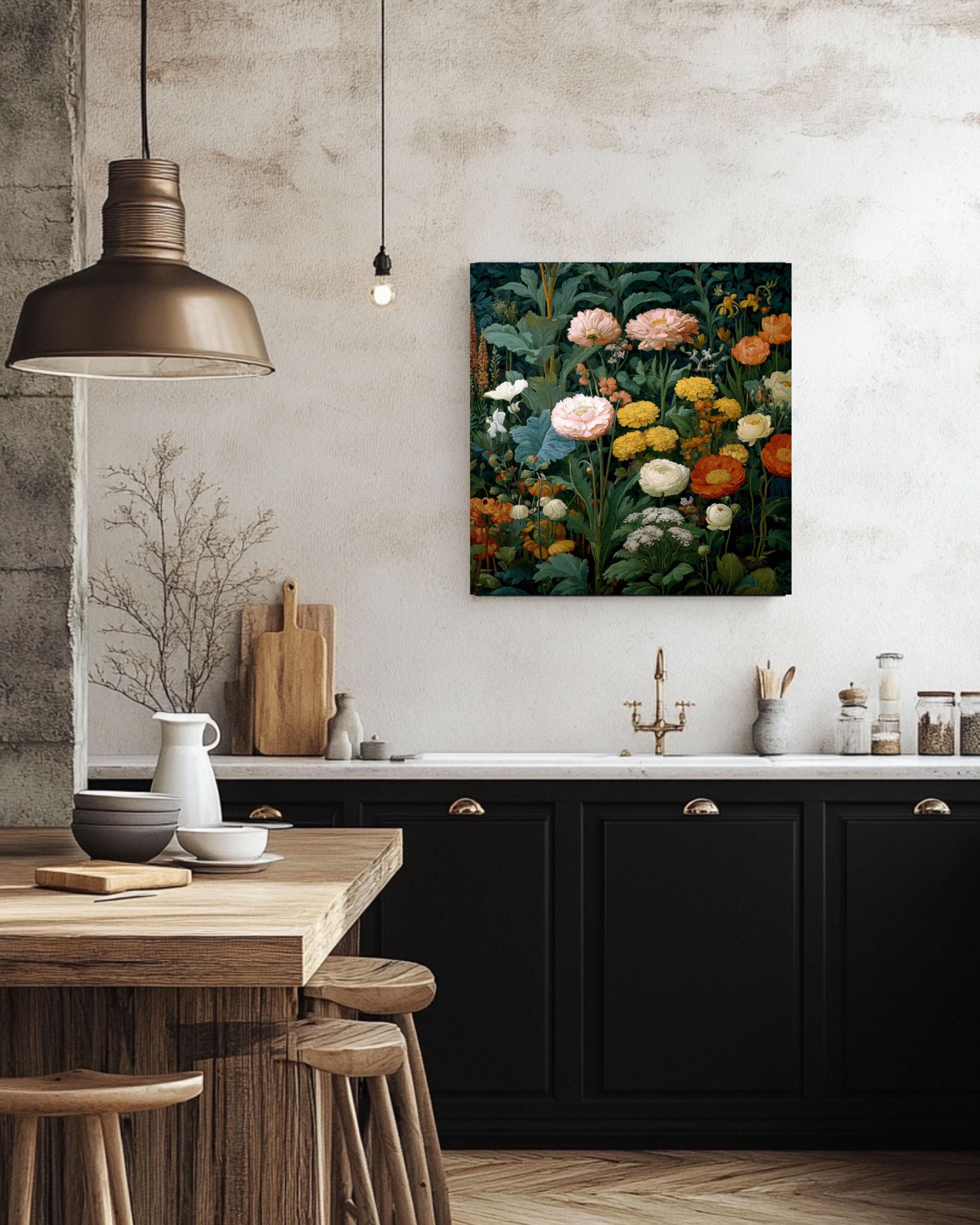 William Morris Botanical Canvas Art – Vintage Floral Pattern