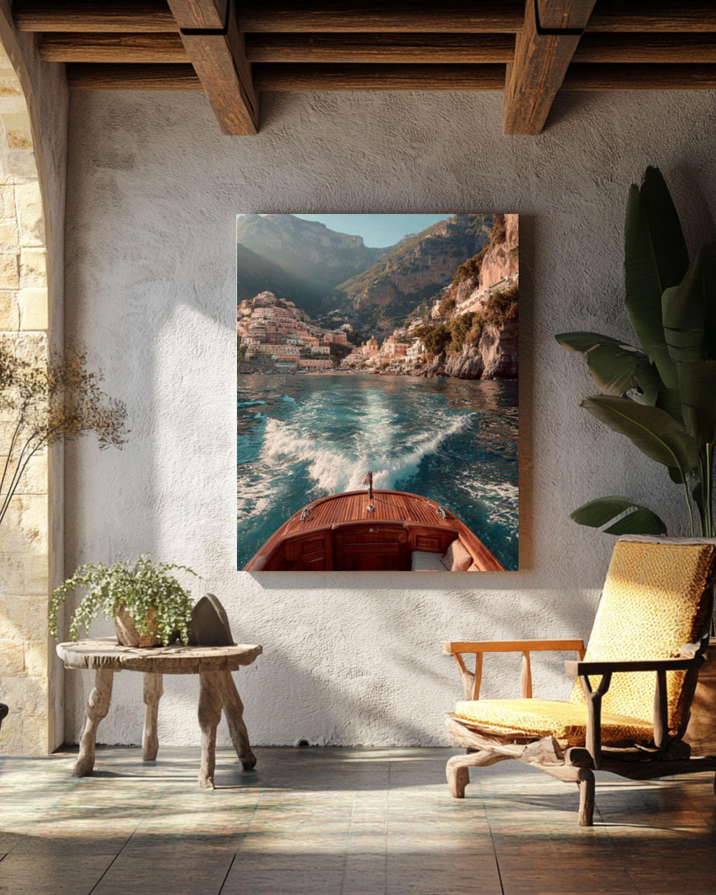 Vintage Fisherman Beer O'Clock Poster – Retro Coastal Fishing Wall Art Print