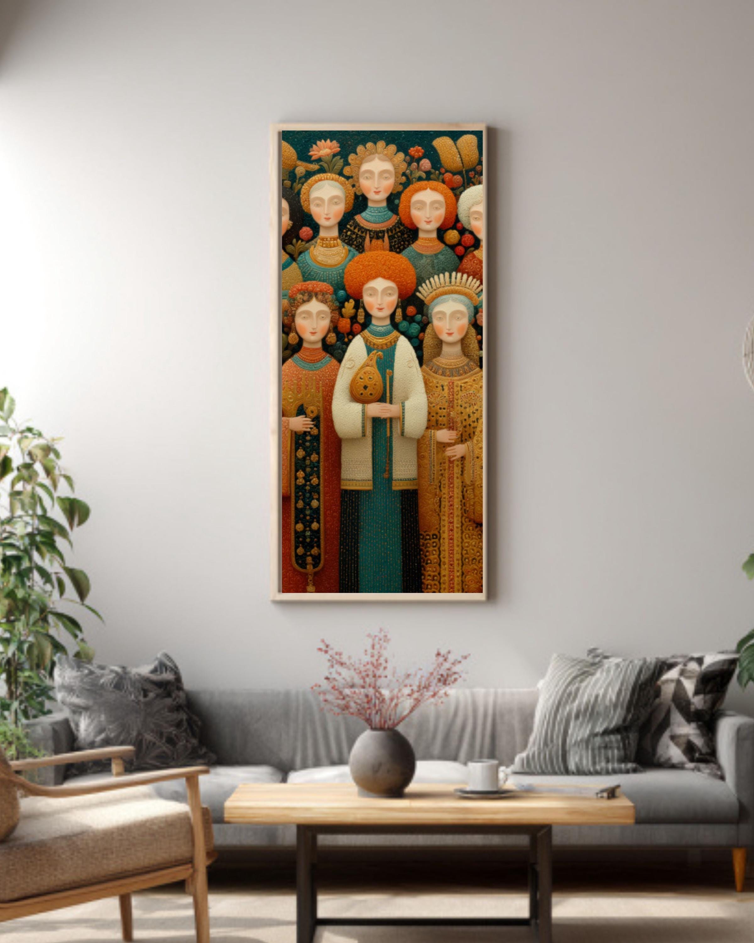 Shabbat Celebration Painting | Jewish Festival