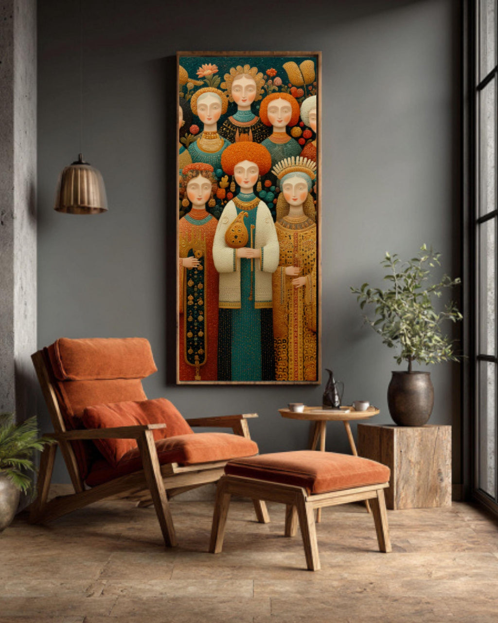 Shabbat Celebration Painting | Jewish Festival