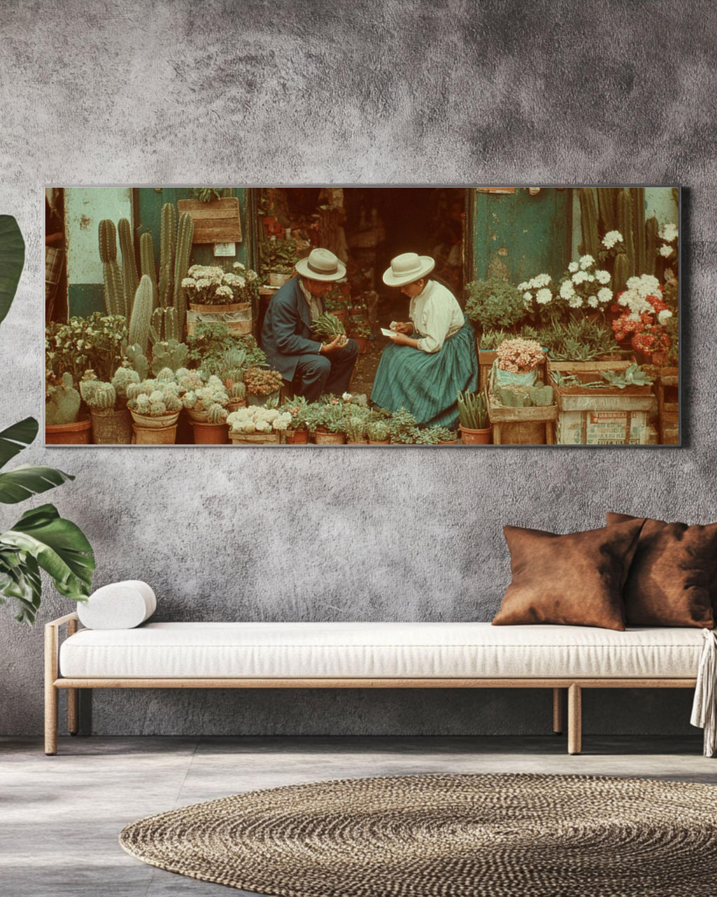 Vintage Mexican Market Photo | Early 20th Century