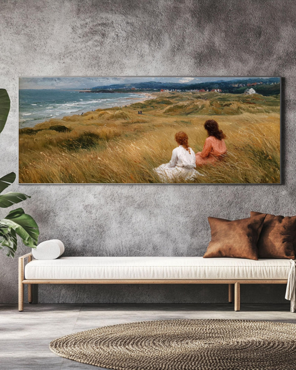 Nordsee Dunes Landscape Oil Painting | Sargent Style