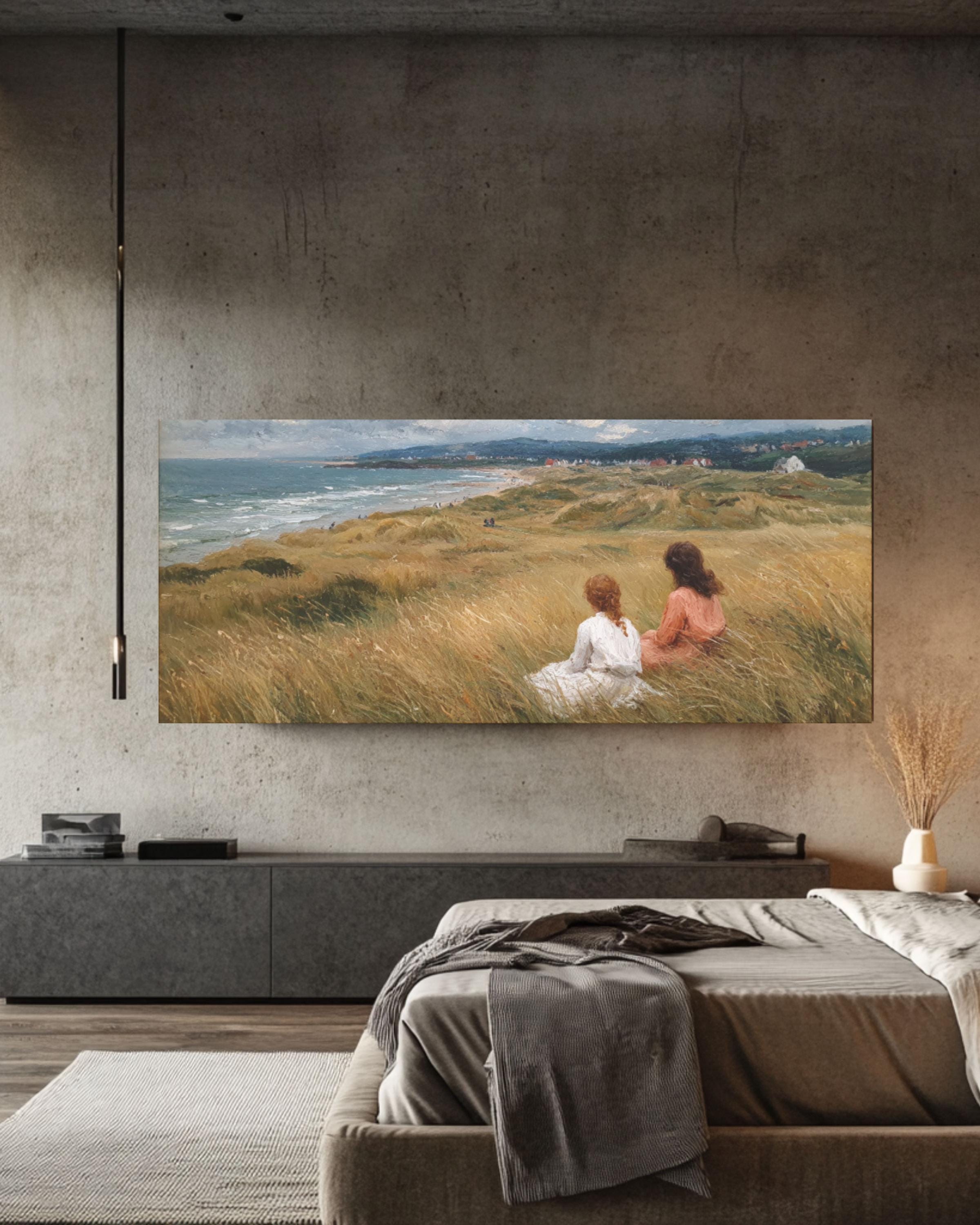 Nordsee Dunes Landscape Oil Painting | Sargent Style