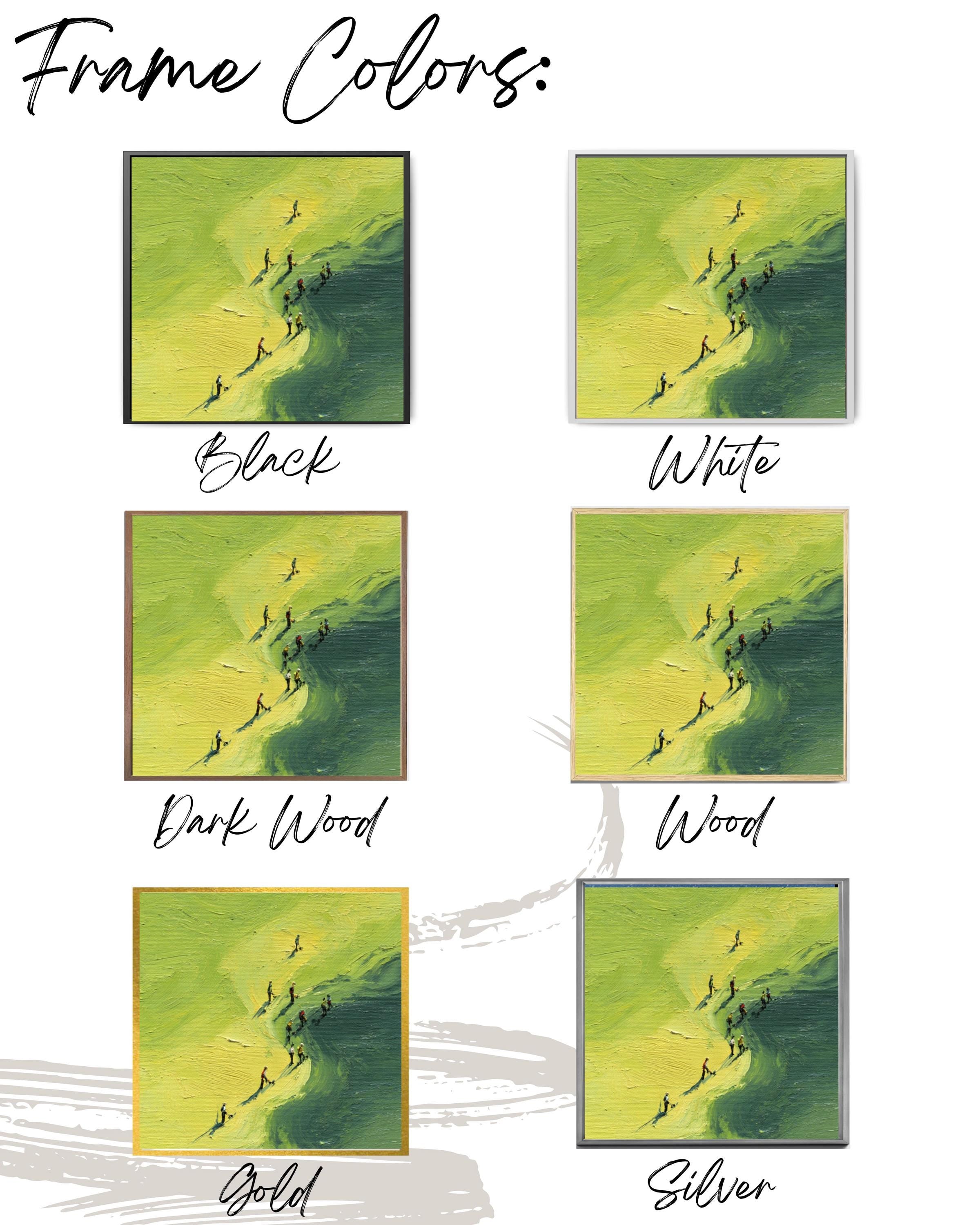 Miniature Golfers Surreal Canvas Art | Dali Style