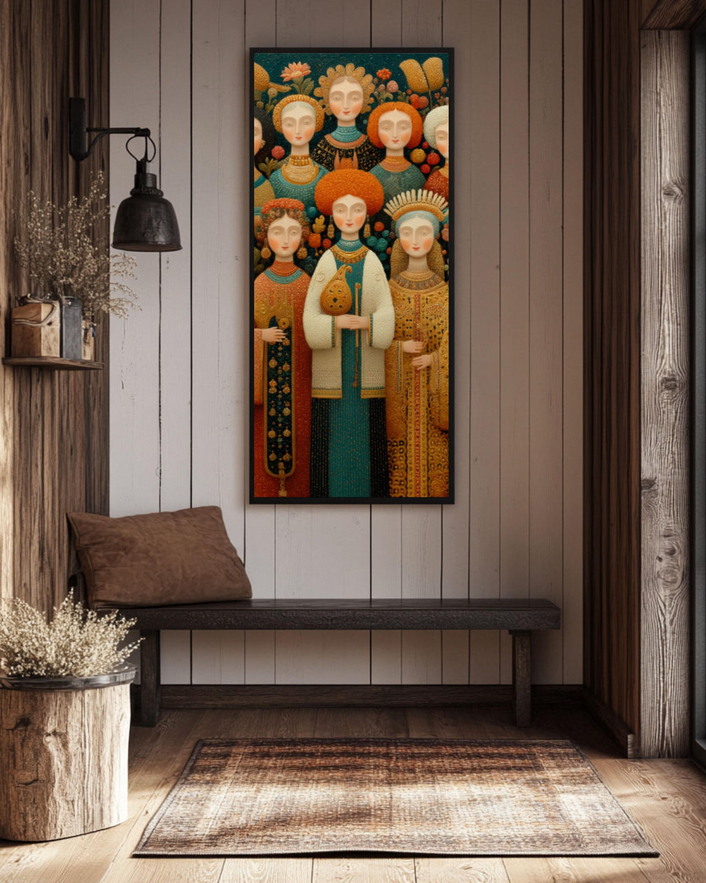 Shabbat Celebration Painting | Jewish Festival