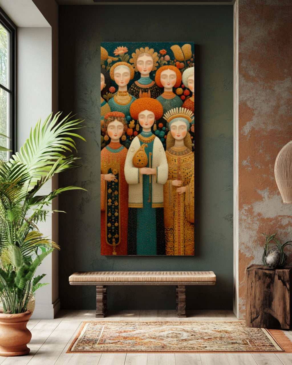 Shabbat Celebration Painting | Jewish Festival