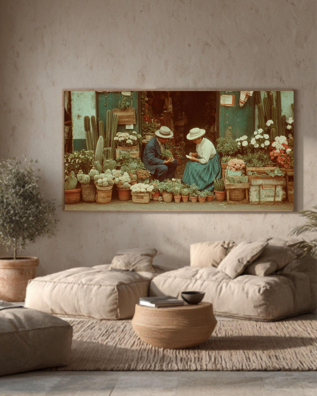 Vintage Mexican Market Photo | Early 20th Century